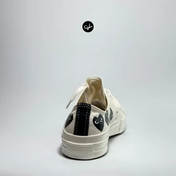 CDG Play x Converse 'Multi Black Hearts' - Image 3