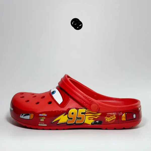 Crocs Classic Clogs 'Lightning Mcqueen' - Image 4