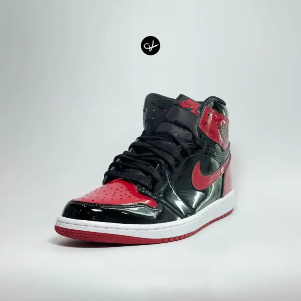 Jordan 1 High 'Patent Bred' - Image 2