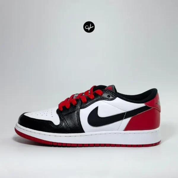 Jordan 1 Low OG 'Black Toe' (GS)