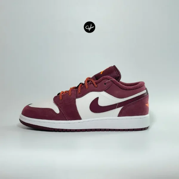 Jordan 1 Low 'Night Maroon' (GS)