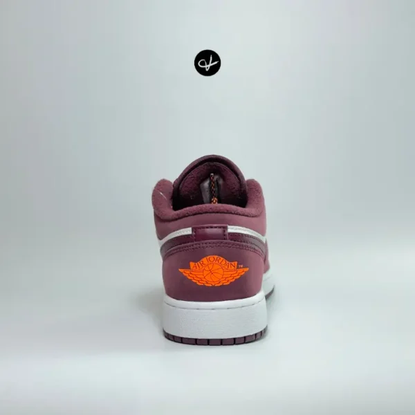 Jordan 1 Low 'Night Maroon' (GS) - Image 3