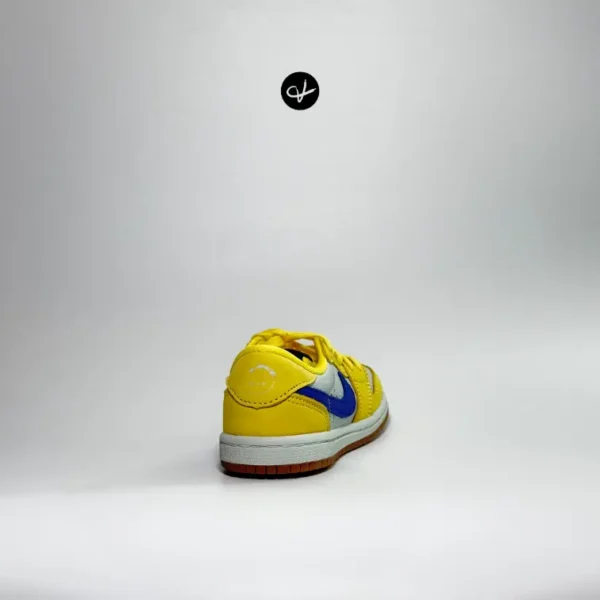 Travis Scott x Jordan 1 Low SP 'Canary' (Toddler) - Image 2