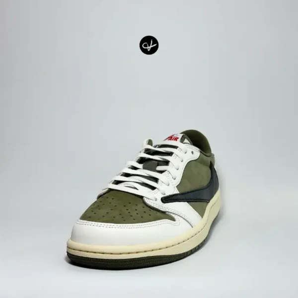 Travis Scott x Jordan 1 Low SP 'Reverse Olive' - Image 2