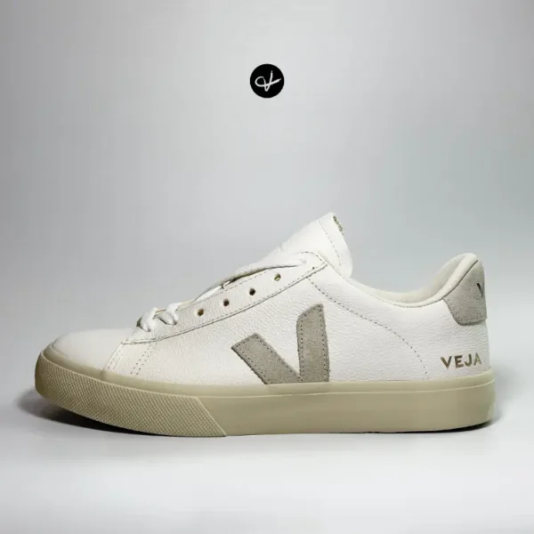 Veja Campo 'White Natural Grey'