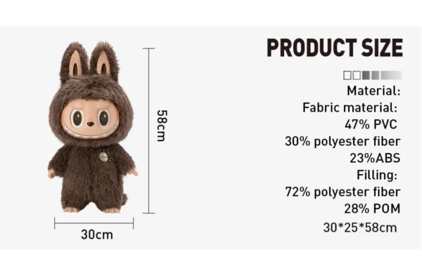 Labubu The Monsters Zimomo 'I Found You' Plush Doll - Image 2